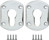 Накладка Fuaro (Фуаро) на цилиндр ESC.C+C/OV.set (ESC031) CP хром (2шт.)