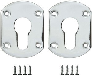 Накладка Fuaro (Фуаро) на цилиндр ESC.C+C/OV.set (ESC031) CP хром (2шт.)