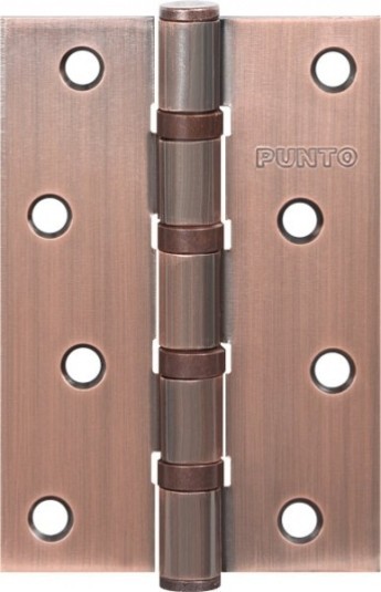 Петля Punto (Пунто) универсальная IN4100U AC (4B 100х70х2.5) медь