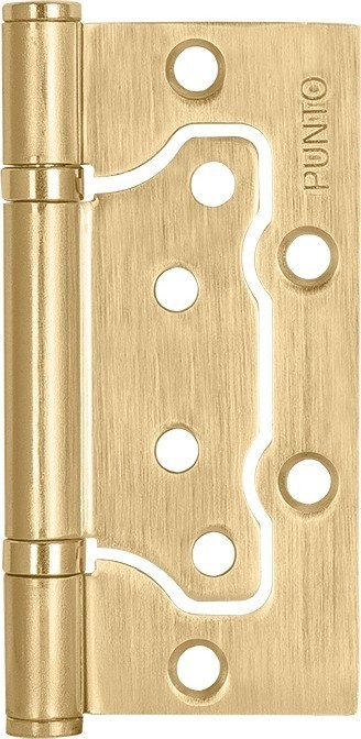 Петля Punto (Пунто) универсальная без врезки IN4200W-HD SSG (200-2B 100x2,5) сатин.золото