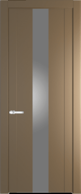 Межкомнатная дверь Profil Doors 1.9 P Lacobel Серебряный лак Перламутр золото