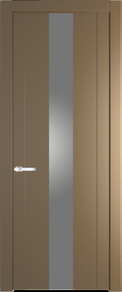 Межкомнатная дверь Profil Doors 1.9 P Lacobel Серебряный лак Перламутр золото