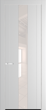 Межкомнатная дверь Profil Doors 1.9 P Перламутровый лак Крем Вайт (RAL 120-02)