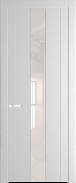 Межкомнатная дверь Profil Doors 1.9 P Перламутровый лак Крем Вайт (RAL 120-02)