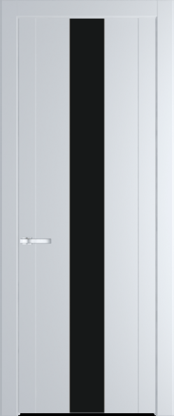 Межкомнатная дверь Profil Doors 1.9 P Монохром черный Вайт (RAL 110 96 02)