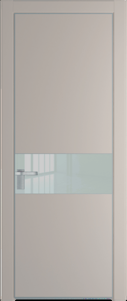 Межкомнатная дверь Profil Doors 17 PA Серебро Белый лак Сэнд