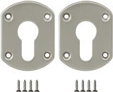 Накладка Fuaro (Фуаро) на цилиндр ESC.C+C/OV.set (ESC031) SN мат.никель (2шт.)