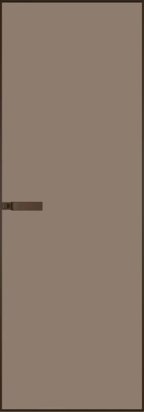Алюминиевая дверь Profil Doors 1AGN Деорэ Монохром капучино
