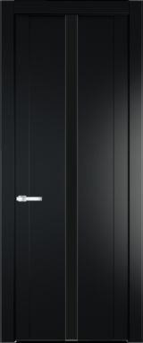 Межкомнатная дверь Profil Doors 1.8 P Монохром черный Блэк