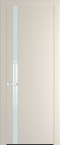 Межкомнатная дверь Profil Doors 18 PW Lacobel Белый лак Кремовая Магнолия (RAL 120-04)