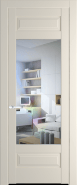 Межкомнатная дверь Profil Doors 4.3.3 PD Кремовая Магнолия (RAL 120-04) Прозрачное