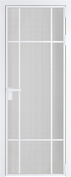 Алюминиевая дверь Profil Doors 8 AG Вайт Кризет