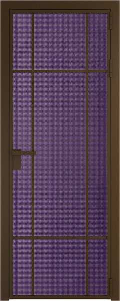 Алюминиевая дверь Profil Doors 8 AG Деорэ Кризет Фиолетовый