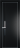 Межкомнатная дверь Profil Doors 21 PA Серебро Черный лак Блэк