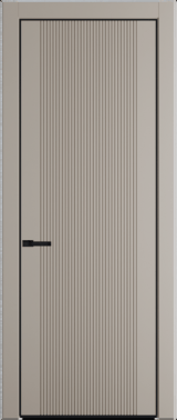 Межкомнатная дверь Profil Doors 37 PA Черный матовый Сэнд