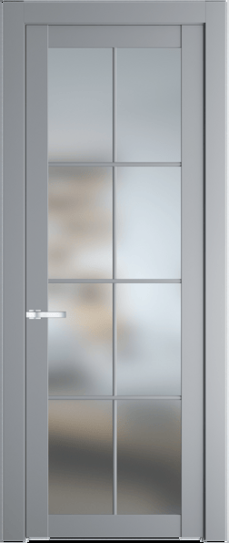Межкомнатная дверь Profil Doors 1.1.2 (p.8) Матовое Смоки (RAL 870-02)