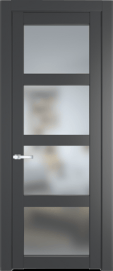 Межкомнатная дверь Profil Doors 1.4.2 PD Матовое Графит (Pantone 425С)