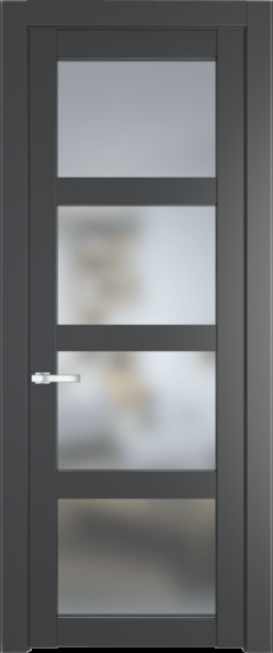 Межкомнатная дверь Profil Doors 1.4.2 PD Матовое Графит (Pantone 425С)