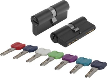 Цилиндровый Punto (Пунто) механизм MaxPro7000Key60mm(25+10+25) BL черный 7key