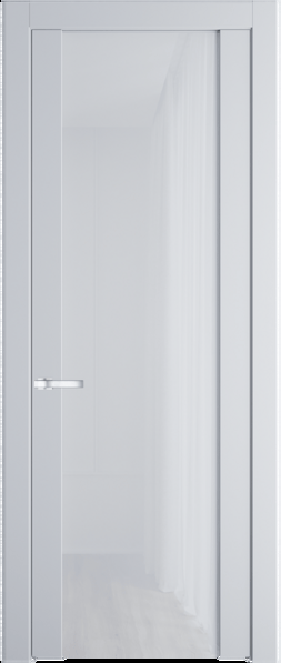 Межкомнатная дверь Profil Doors 1.13 P Белый триплекс Вайт (RAL 110 96 02)