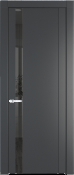 Межкомнатная дверь Profil Doors 1.2 P Зеркало Grey Графит (Pantone 425С)