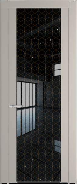 Межкомнатная дверь Profil Doors 1.7 P Лоран узор золото Сэнд