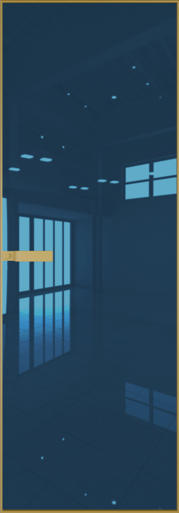 1AGN Золото стекло Blue зеркало