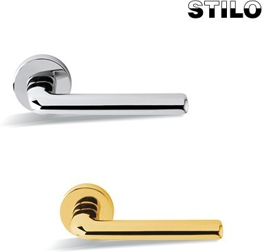 ДВЕРНЫЕ РУЧКИ STILO на розетке RO02