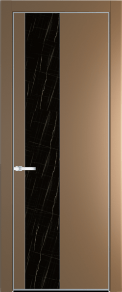 Межкомнатная дверь Profil Doors Orange 19 PE.O Неро мрамор Сэнд Серебро