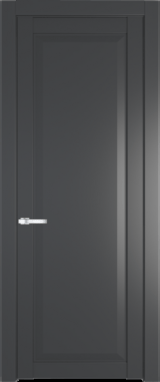Межкомнатная дверь Profil Doors 1.1.1 PD Графит (Pantone 425С)