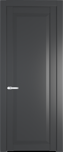 Межкомнатная дверь Profil Doors 1.1.1 PD Графит (Pantone 425С)