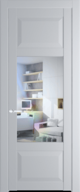 Межкомнатная дверь Profil Doors 1.3.3 PD Прозрачное Лайт Грей (RAL 870-01)