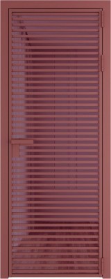 Алюминиевая дверь Profil Doors 12 AG Красный антрацит Фиолетовый Шпион