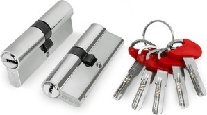 Цилиндровый Fuaro (Фуаро) механизм (D-PRO500/80) D-PRO5000Key80(30+10+40) CP хром 5Key