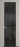 Межкомнатная дверь Profil Doors 1.7 P Зеркало Grey Лайт Грей (RAL 870-01)
