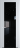 Межкомнатная дверь Profil Doors 1.7 P Lacobel Черный лак Вайт (RAL 110 96 02)