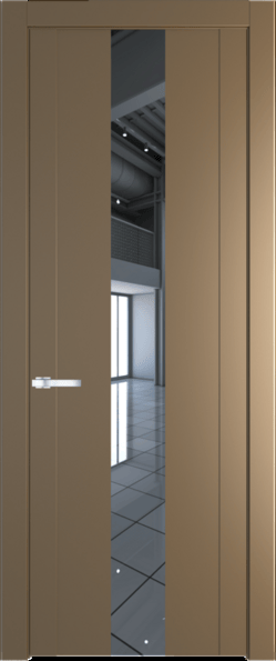 Межкомнатная дверь Profil Doors 1.9 P Зеркало Перламутр золото