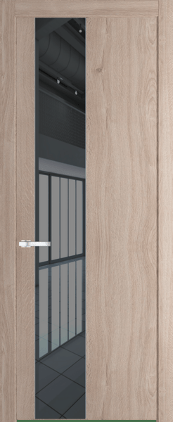 Межкомнатная дверь Profil Doors 19 NW Зеркало Grey Дуб Сонома