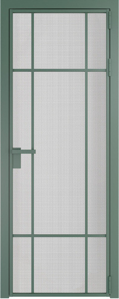 Алюминиевая дверь Profil Doors 8 AG Зеленый воск Кризет