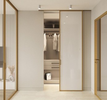 Раздвижная система Купе Invisible Profil Doors