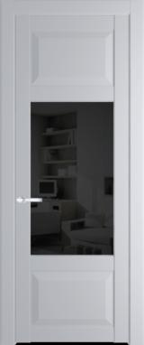 Межкомнатная дверь Profil Doors 1.3.3 PD Черное тонированное Лайт Грей (RAL 870-01)