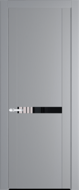 Межкомнатная дверь Profil Doors 1.4 P Черный лак Смоки (RAL 870-02)