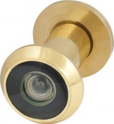 Глазок дверной, Armadillo (Армадилло) пластиковая оптика DV1, 16/35х60 GP Золото SKIN PACK
