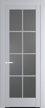 Межкомнатная дверь Profil Doors 4.1.2 (p.8) Лайт Грей (RAL 870-01) Графит