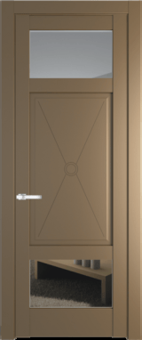 Межкомнатная дверь Profil Doors 1.3.2 PM Прозрачное Перламутр золото