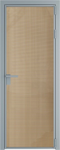 Алюминиевая дверь Profil Doors 1 AG Серебро Кризет Золото