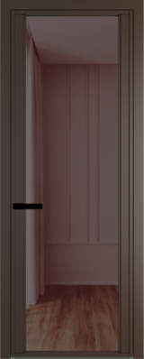 Алюминиевая дверь Profil Doors 2AGP Деорэ Золотистая бронза