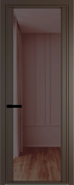 Алюминиевая дверь Profil Doors 2AGP Деорэ Золотистая бронза