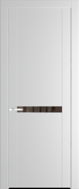 Межкомнатная дверь Profil Doors 1.4 P Зеркало бронзовое Крем Вайт (RAL 120-02)