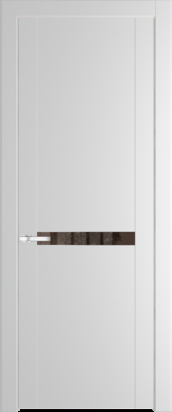 Межкомнатная дверь Profil Doors 1.4 P Зеркало бронзовое Крем Вайт (RAL 120-02)